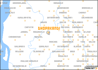 map of Dhopa Kāndi