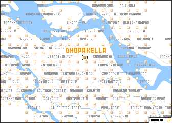 map of Dhopākella