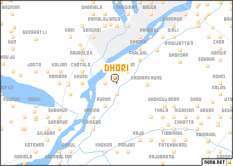 map of Dhori