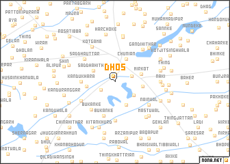 map of Dhos