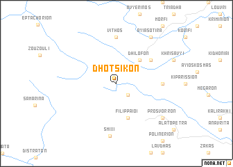 map of Dhotsikón