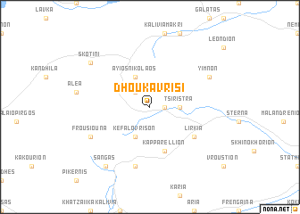 map of Dhoúka Vrísi