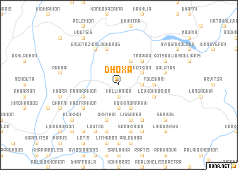 map of Dhóxa