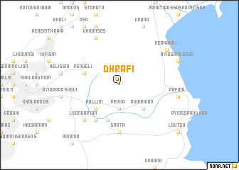 map of Dhráfi