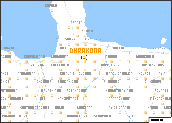 map of Dhrakóna