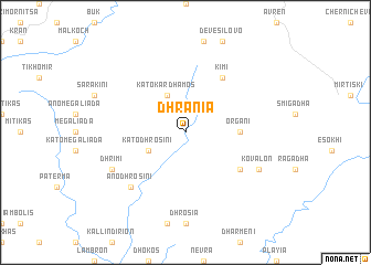 map of Dhraniá