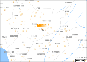 map of Dhrinia