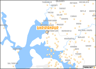 map of Dhri Rāmpur