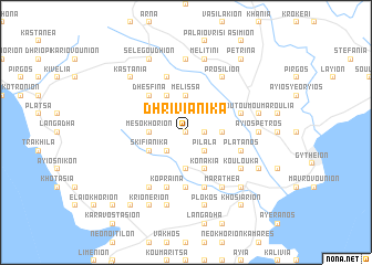 map of Dhriviánika