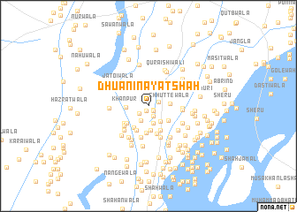 map of Dhuān Ināyat Shāh