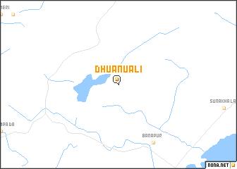 map of Dhuanuali