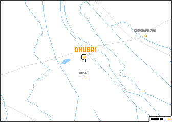 map of Dhubai