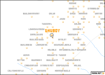 map of Dhuboy