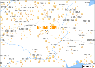 map of Dhuddi Pari