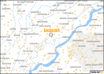 map of Dhudian