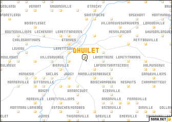 map of Dhuilet