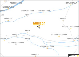 map of Dhuizon