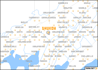 map of Dhukow