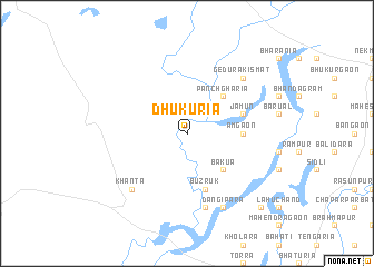 map of Dhukuria