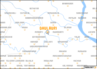 map of Dhulāuri