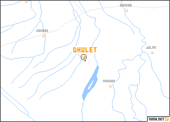 map of Dhulet