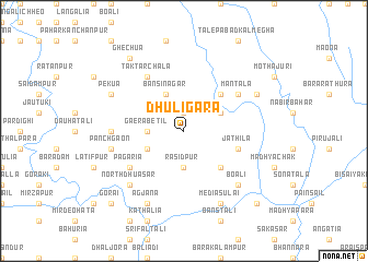 map of Dhuligara