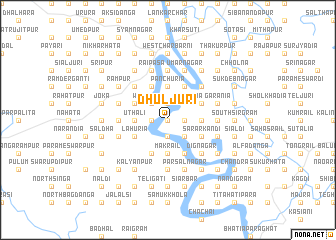 map of Dhuljuri