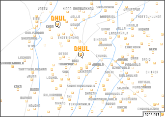 map of Dhul