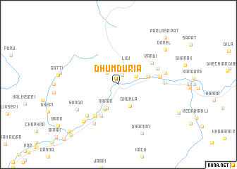 map of Dhumduria