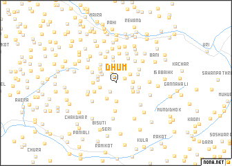 map of Dhum