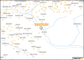 map of Dhundak