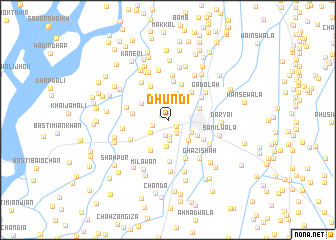 map of Dhundi