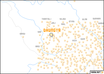 map of Dhungya