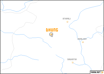 map of Dhung