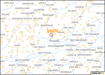 map of Dhūni