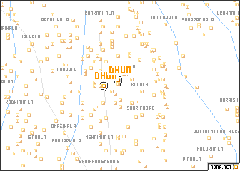 map of Dhūn