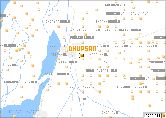 map of Dhupsan