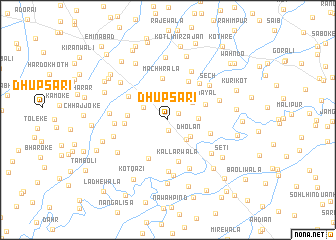 map of Dhūpsari