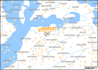 map of Dhūrkot