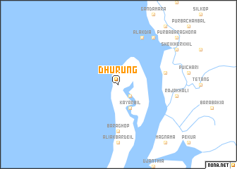 map of Dhurung