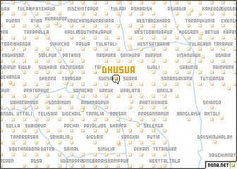 map of Dhusua