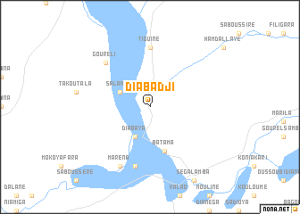 map of Diabadji