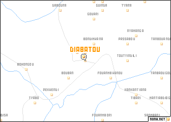 map of Diabatou