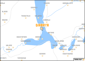 map of Diabaya