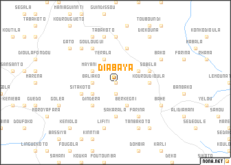 map of Diabaya