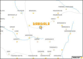 map of Diabidiala