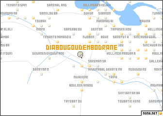 map of Diabougou Dembo Drané