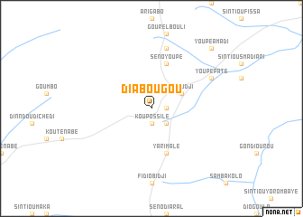 map of Diabougou