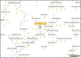 map of Diabugu