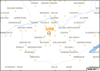 map of Diab